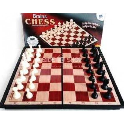 Шахматы CHESS BRANS арт.8308 магнитные пластиковые(17*17ф,3см)